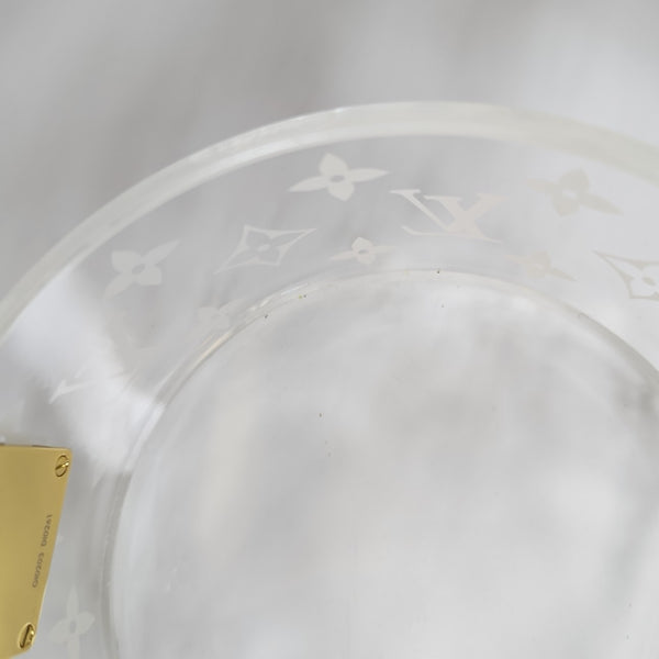 BOX SCOTT Monogram Plastic Clear
