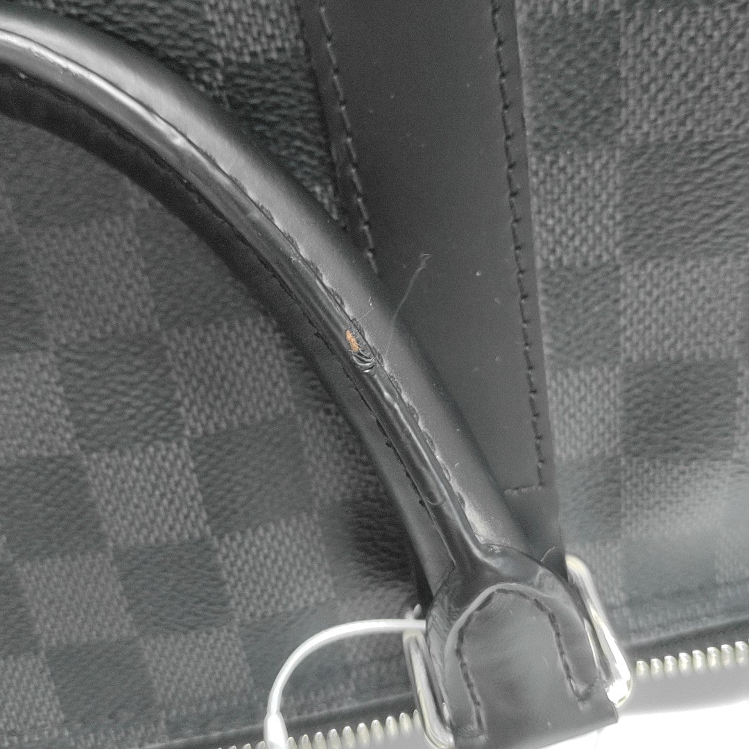 Damier Graphite Coated Canvas Top Handle Bag 55 Black