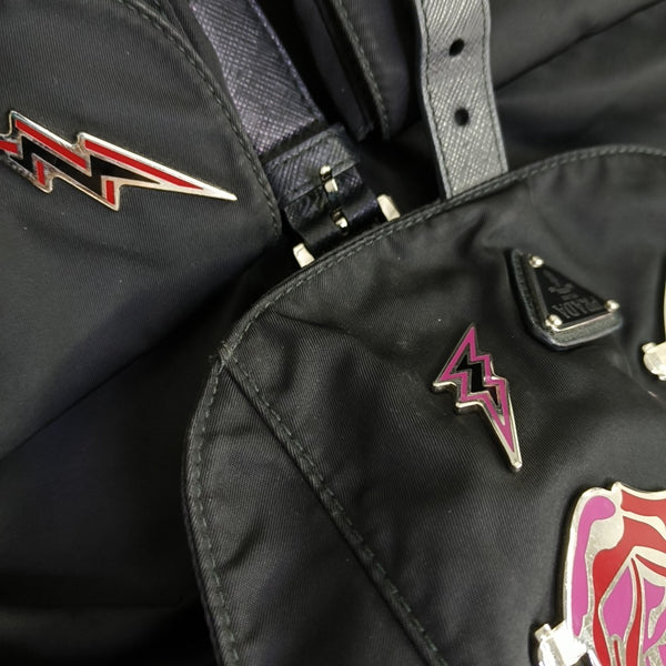 Nylon Backpack Black