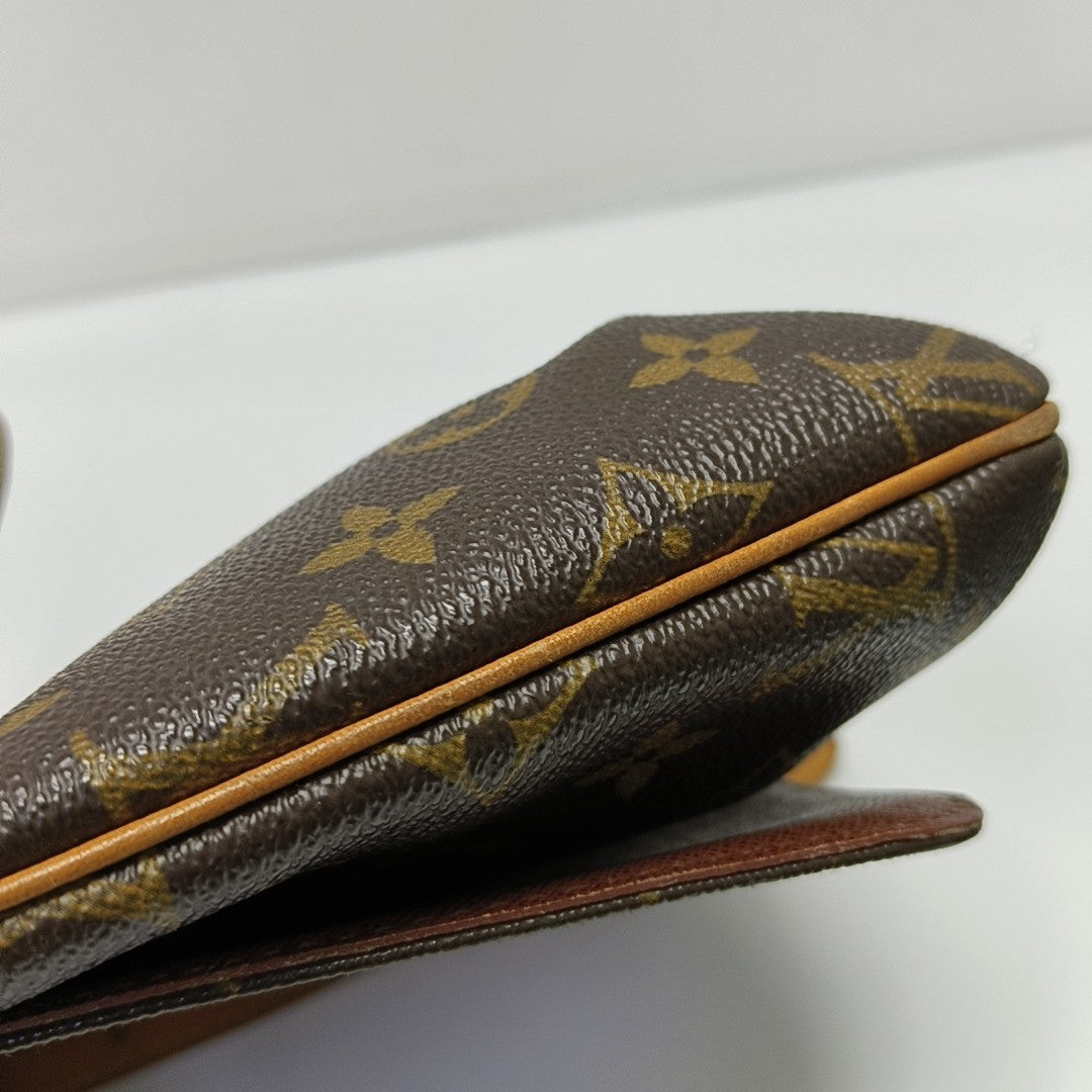 MUSETTE TANGO Monogram Coated Canvas Brown