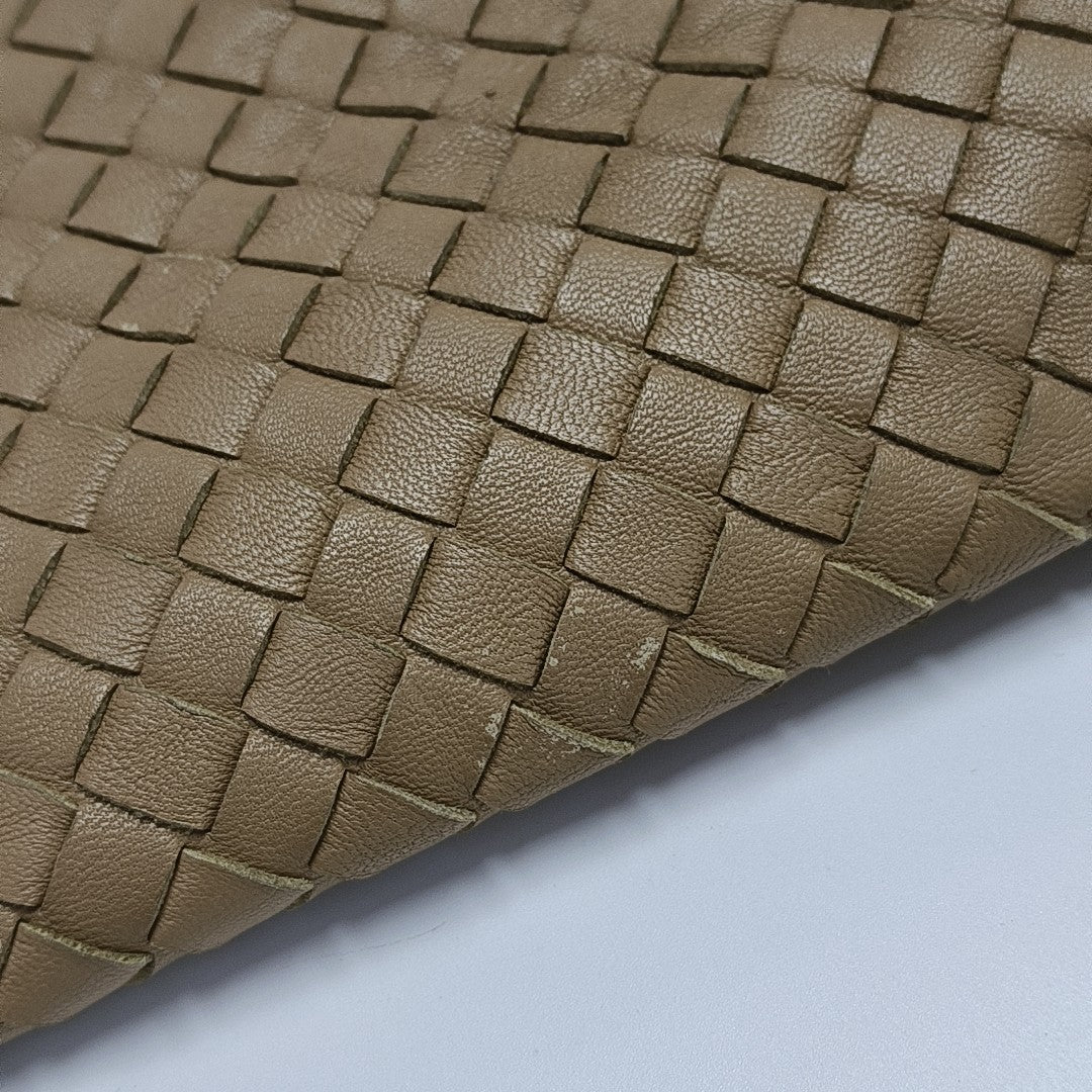 Lambskin Top Handle Bag Beige