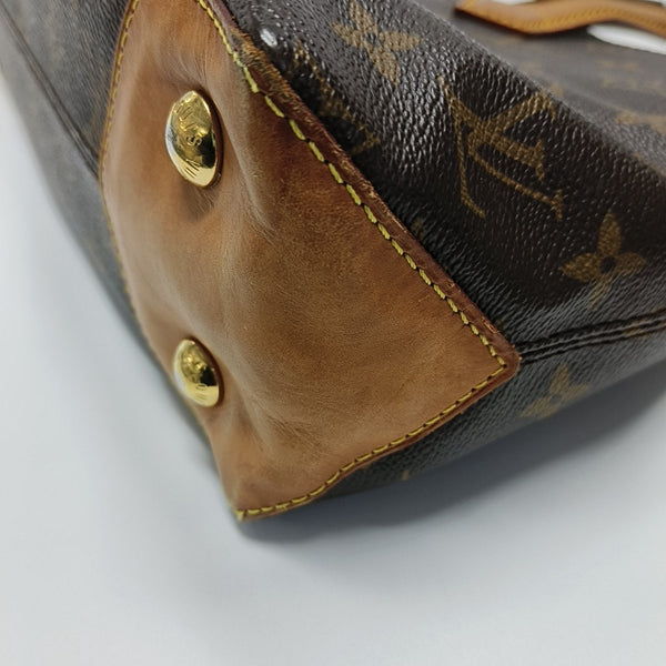 WILSHIRE PM Monogram Coated Canvas Brown