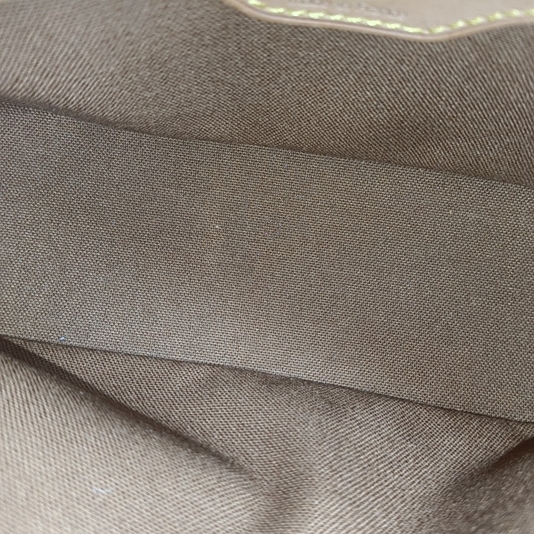 TROTTER Monogram Coated Canvas Brown