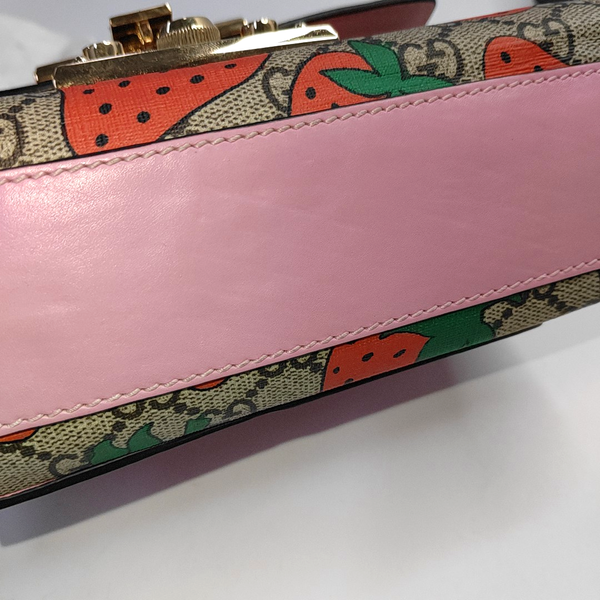 Authenticated pre-owned  Padlock Small Monogram Coated Canvas Multicolor - Crossbody Bag at Looply