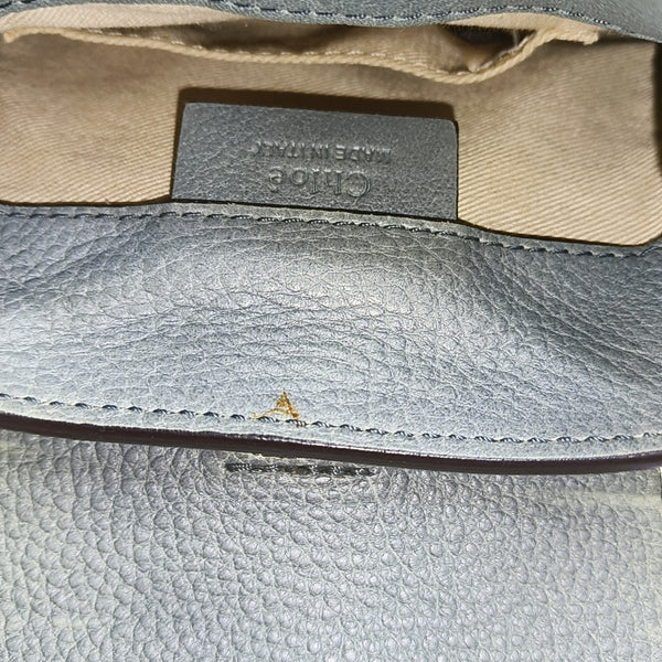 Faye Mini Calfskin Blue
