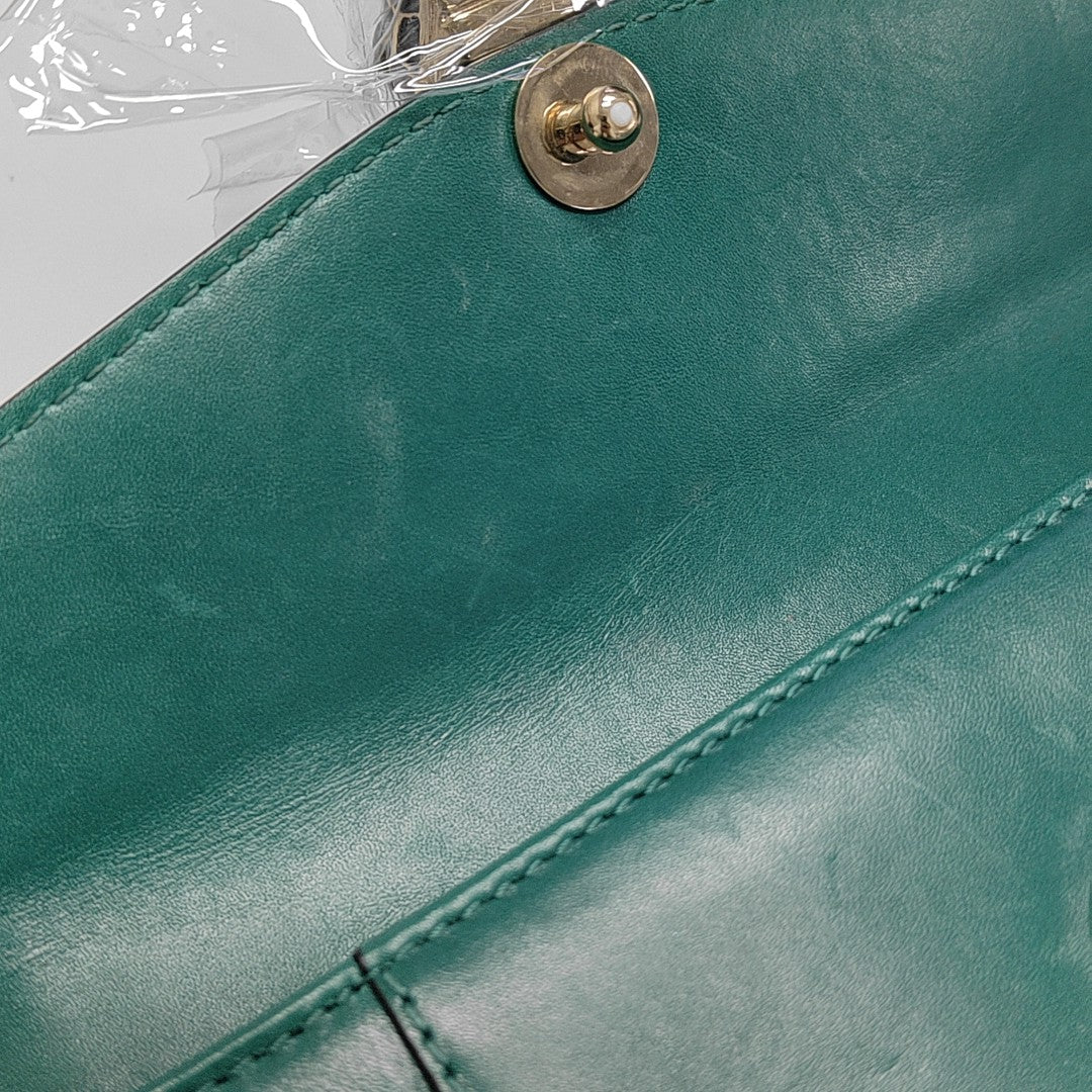 SERPENTI FOREVER Calfskin Green