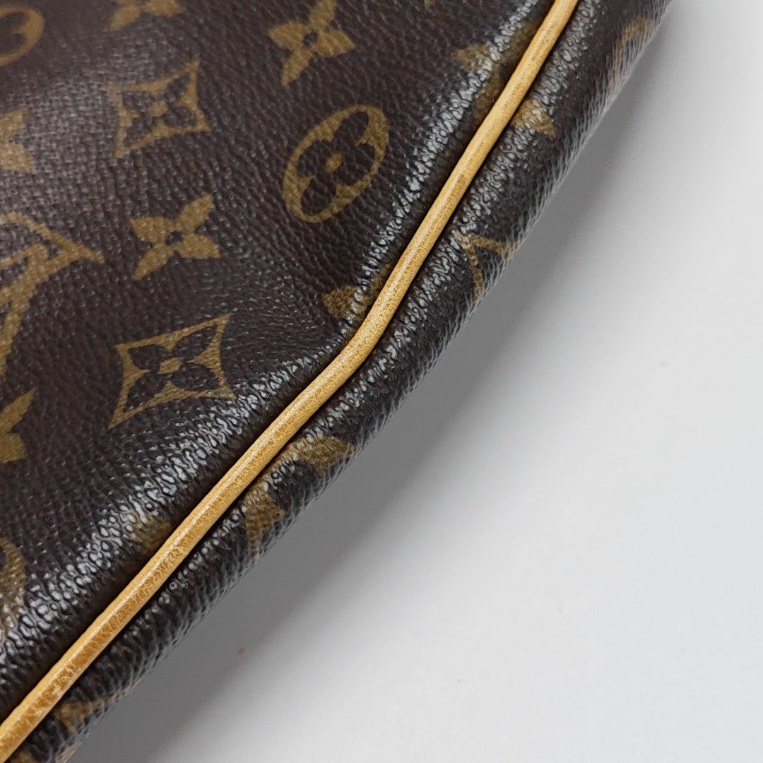 ODEON Monogram Coated Canvas Brown