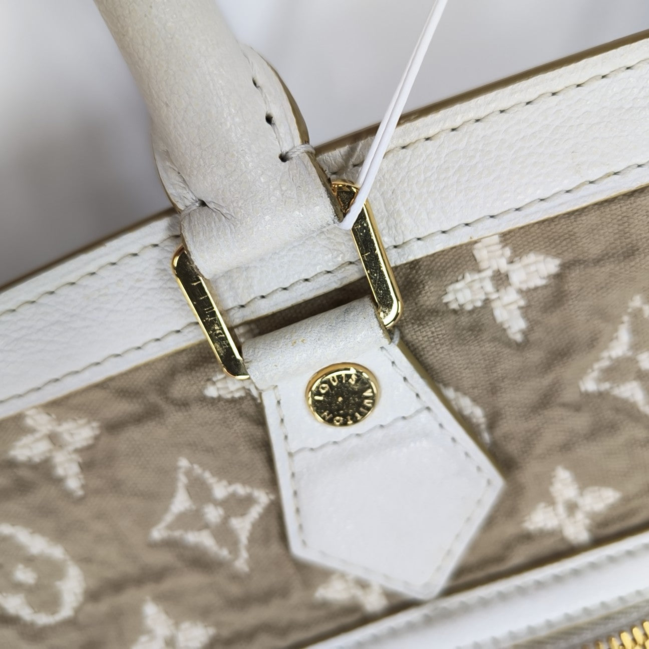 SABBIA BESACE Monogram Canvas Brown