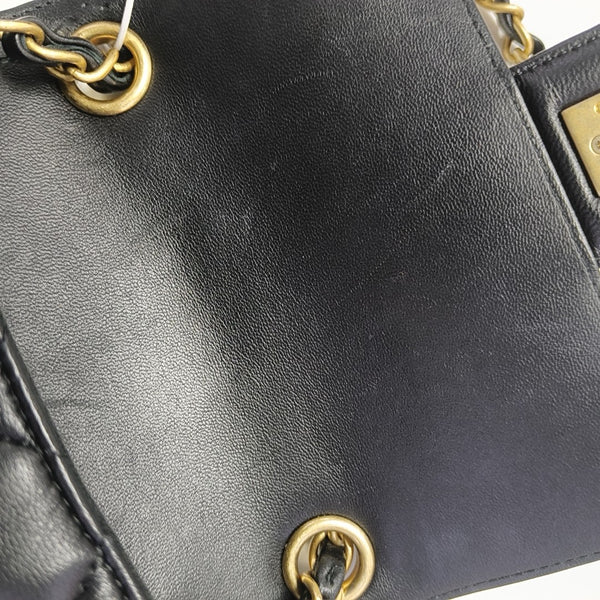CLASSIC FLAP Mini Quilted Lambskin Black