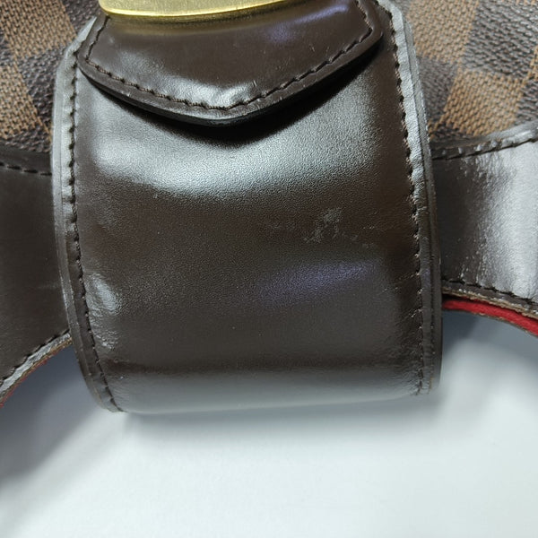 SISTINA GM Damier Ebene Coated Canvas Brown