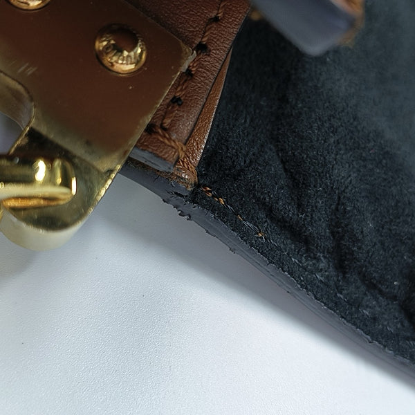 DAUPHINE MM Monogram Coated Canvas Brown