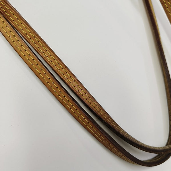 NEVERFULL MM Monogram Coated Canvas Brown
