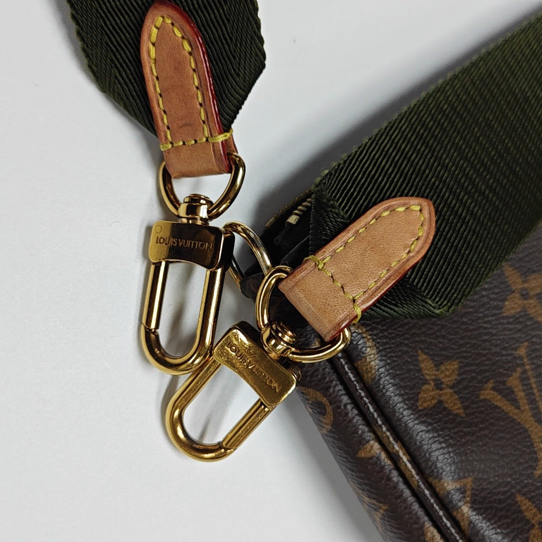 MULTI Monogram Coated Canvas Brown