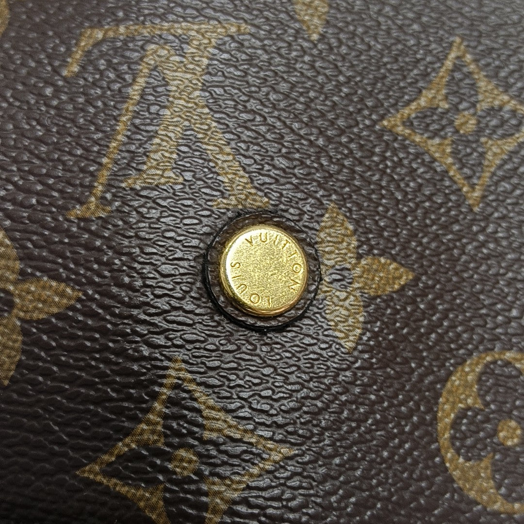 MONTAIGNE Monogram Coated Canvas Brown