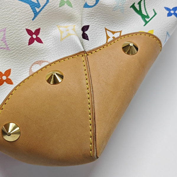 LV × TM JUDY Monogram Coated Canvas White