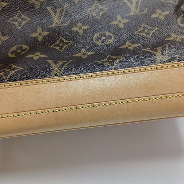 NOÉ GM Monogram Coated Canvas Brown