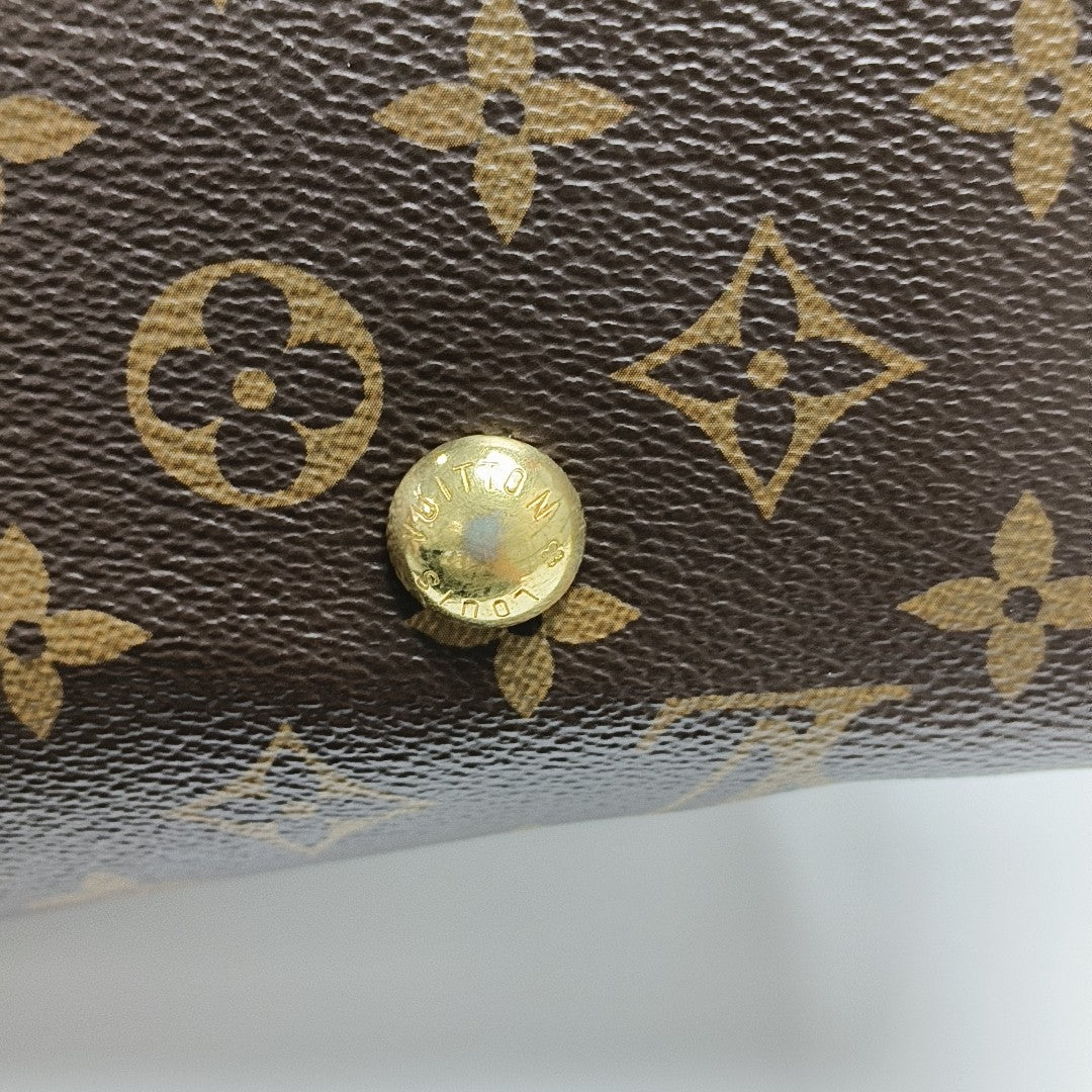 CARRYALL MM Monogram Coated Canvas Brown