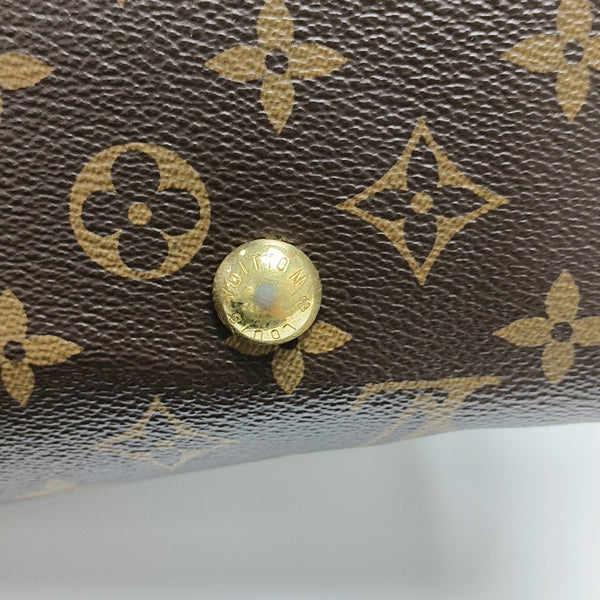 CARRYALL MM Monogram Coated Canvas Brown