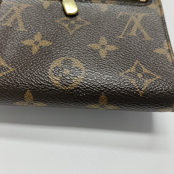 KOALA Monogram Coated Canvas Brown Wallet