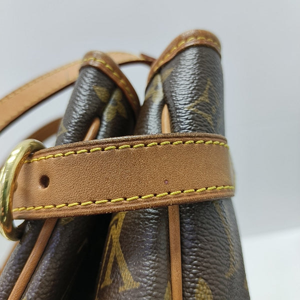 BATIGNOLLES GM Monogram Coated Canvas Brown