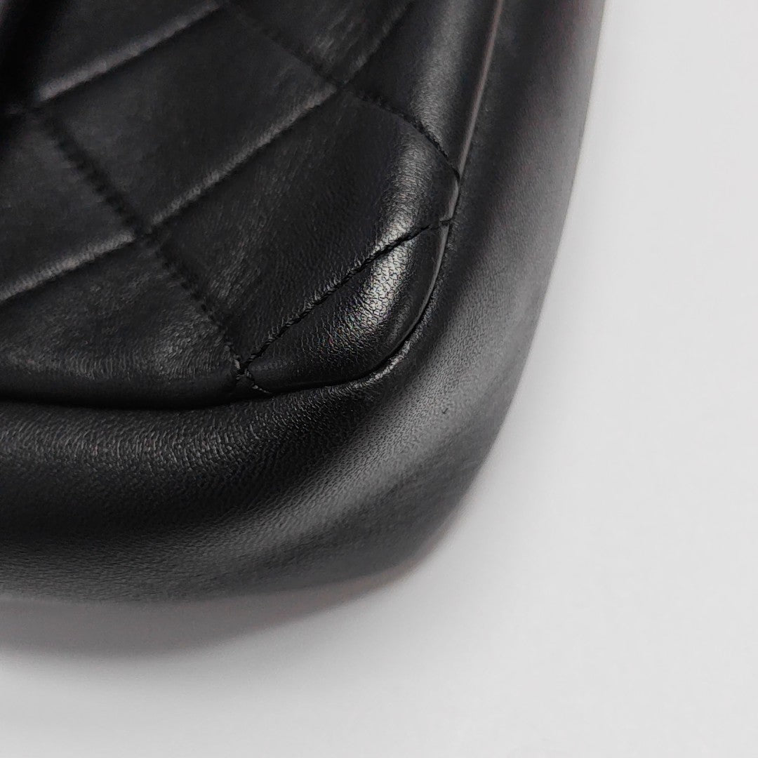Quilted Lambskin Black