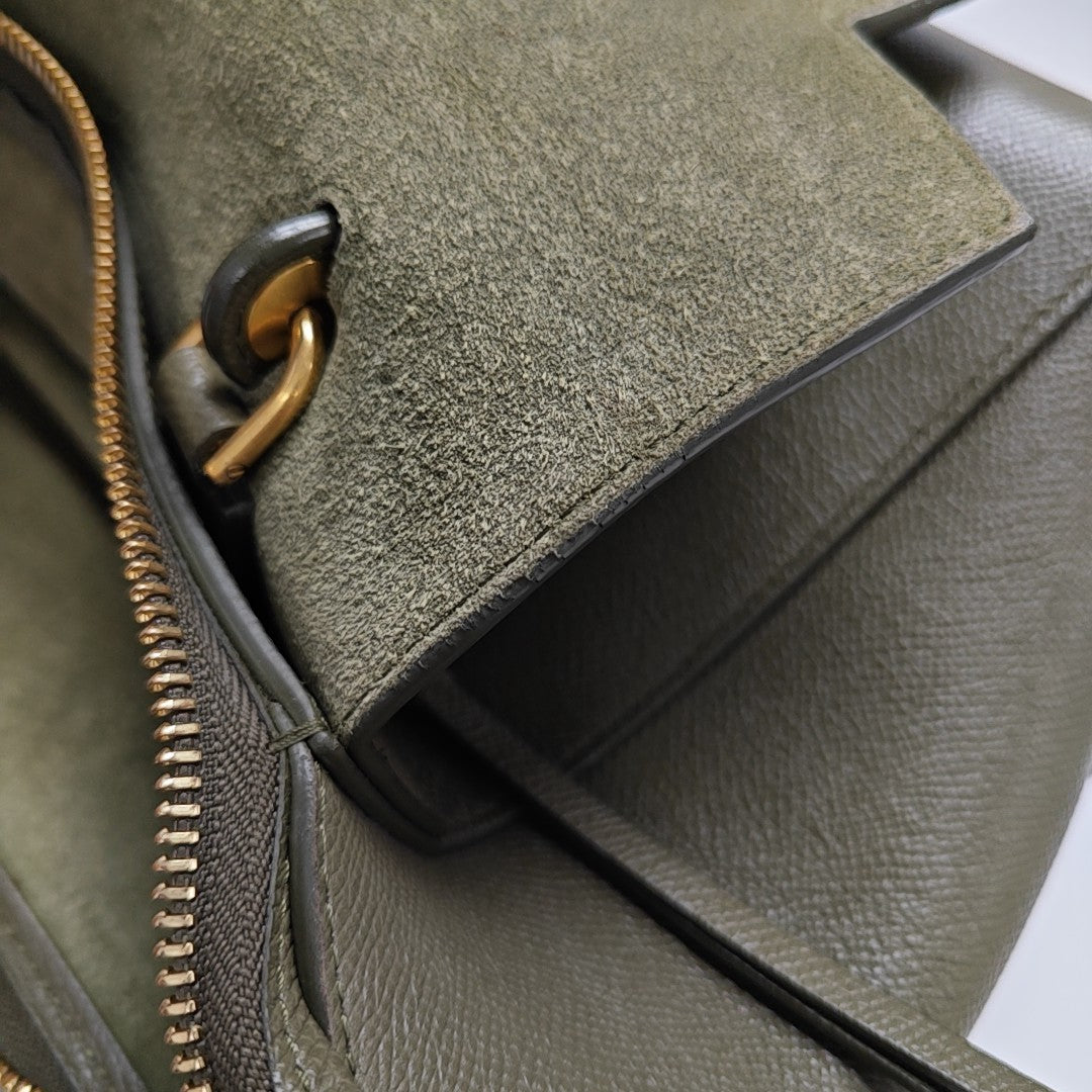 BELT Micro Calfskin Green