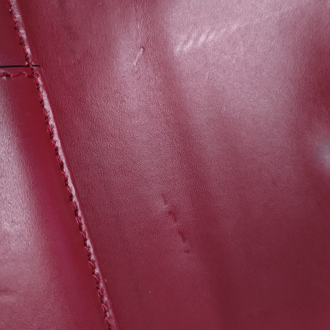 SERPENTI FOREVER Small Calfskin Red