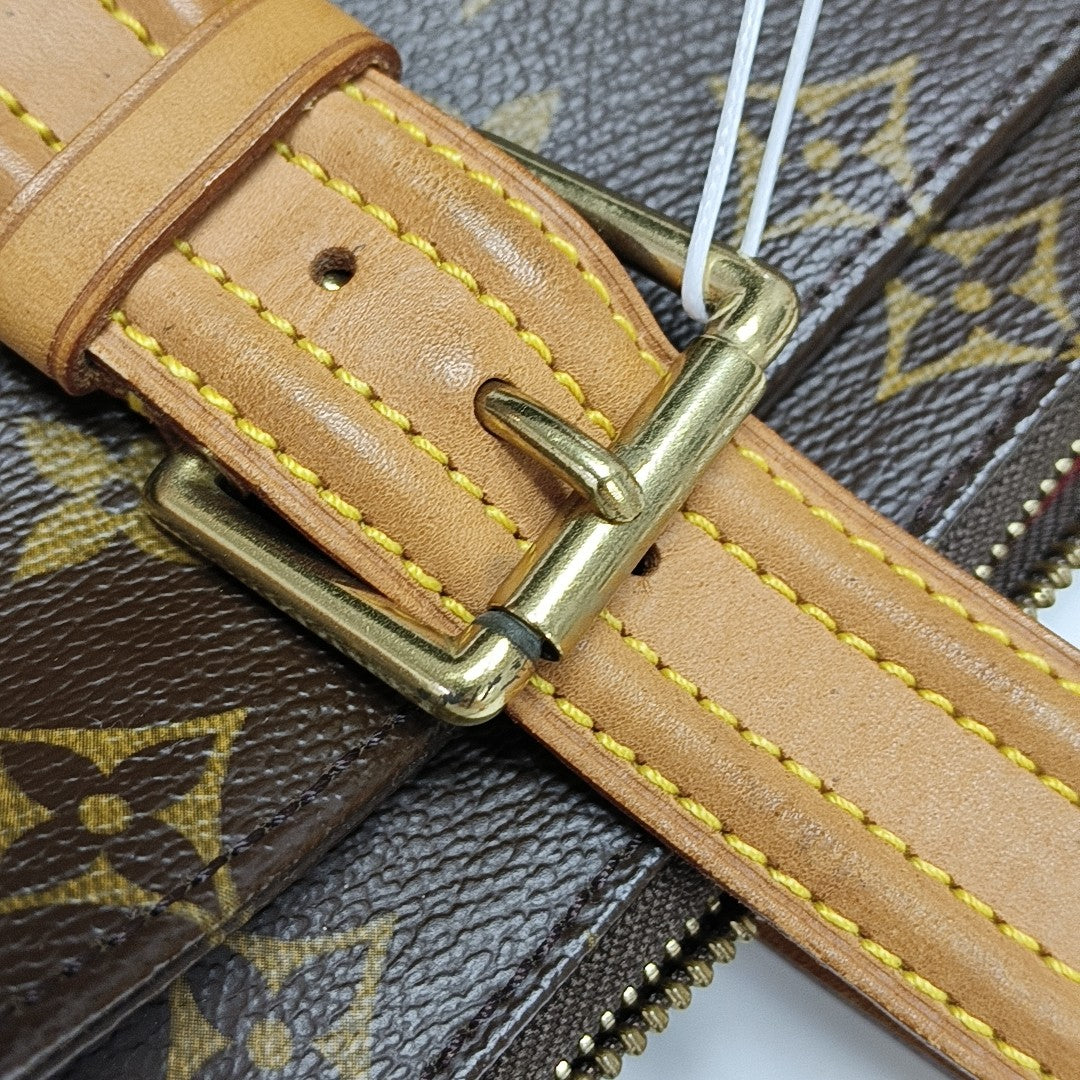 MULTIPLE Monogram Coated Canvas Brown
