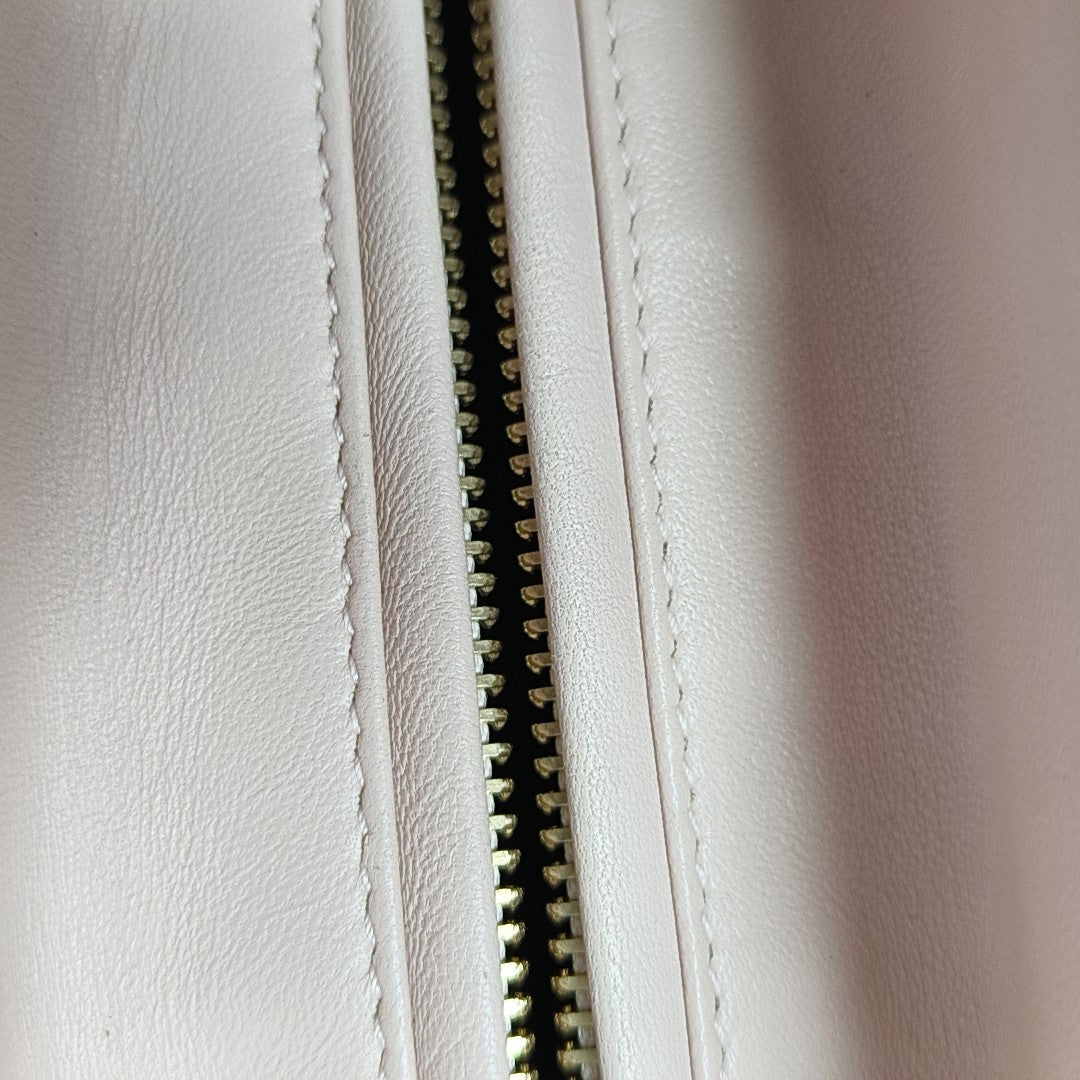 Lady Dior Medium Cannage Lambskin Pink