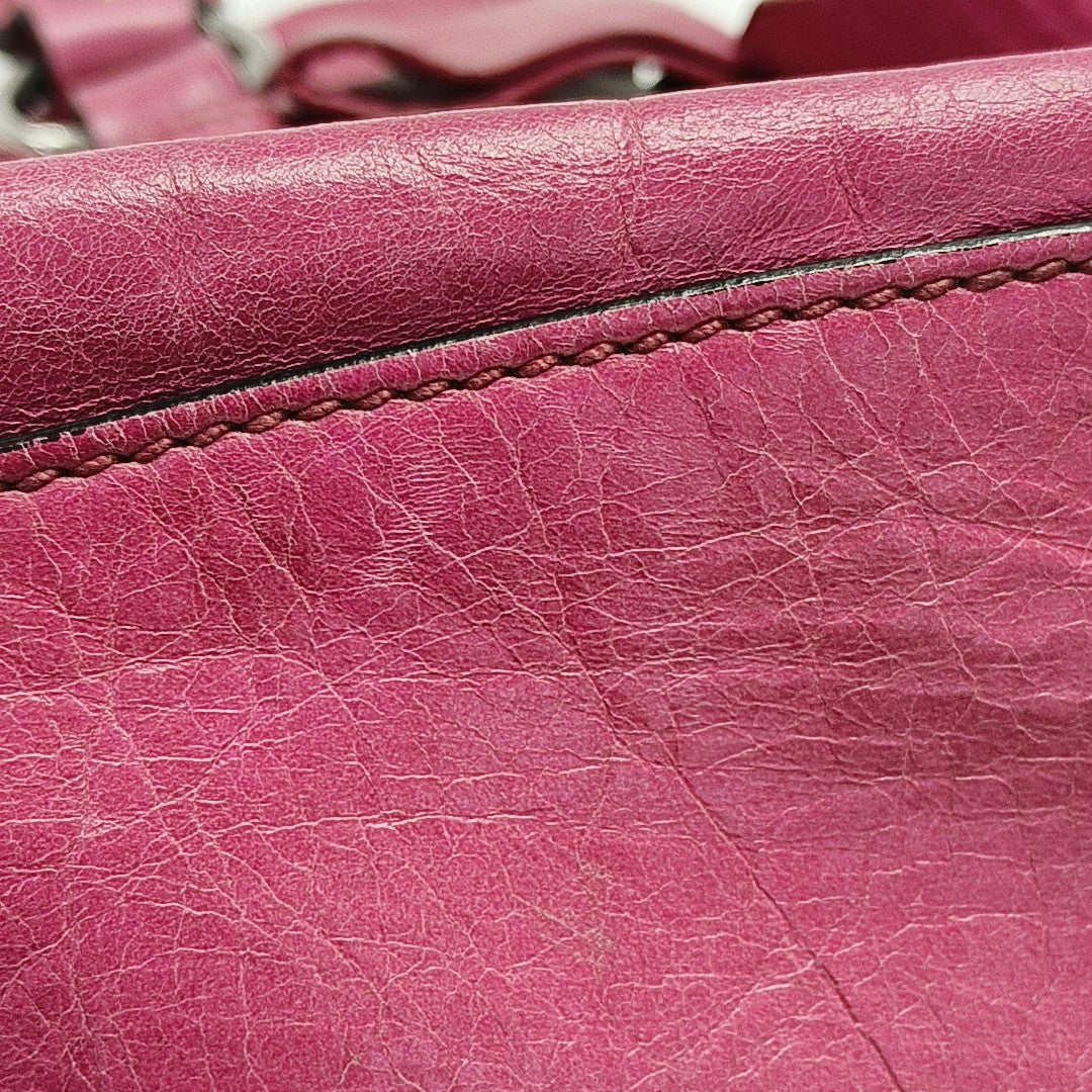 Bow Calfskin Pink