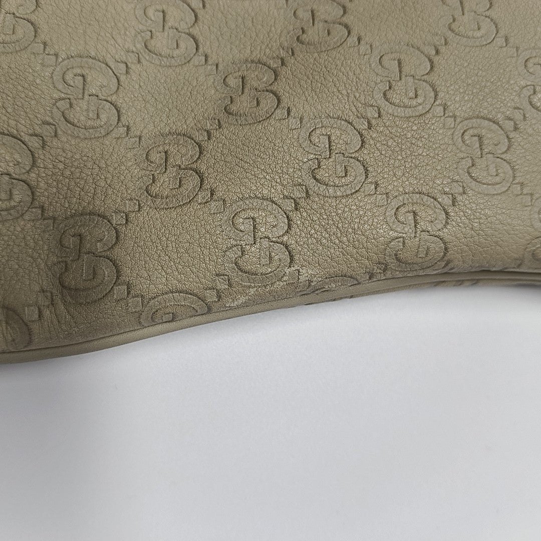 Ligne Shima Monogram Calfskin Beige