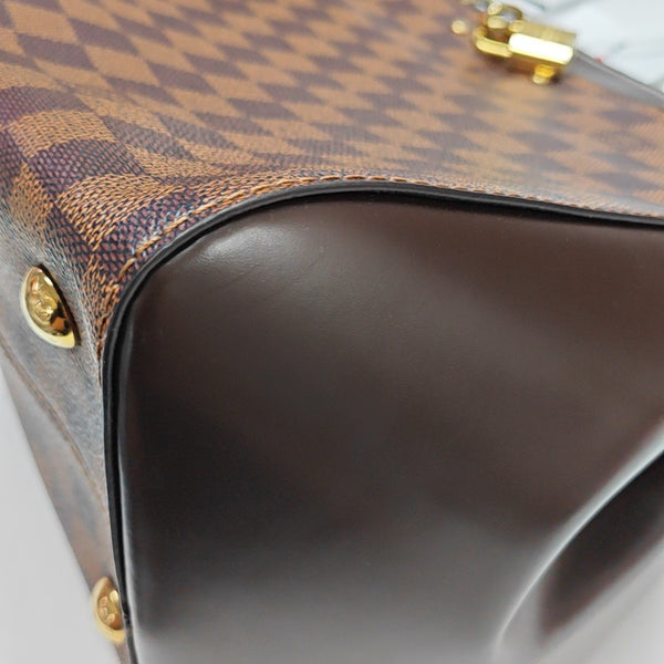 RIVOLI Damier Ebene Coated Canvas Brown