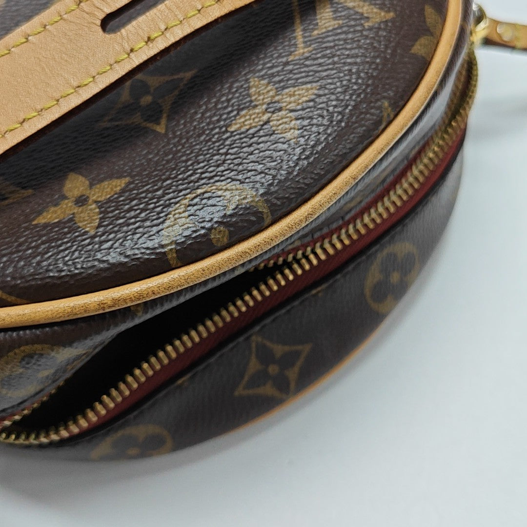 BOITE CHAPEAU PM Monogram Coated Canvas Brown