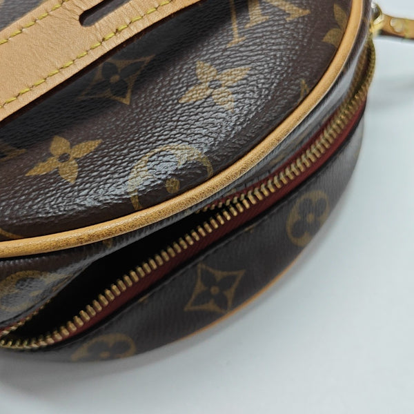 BOITE CHAPEAU PM Monogram Coated Canvas Brown
