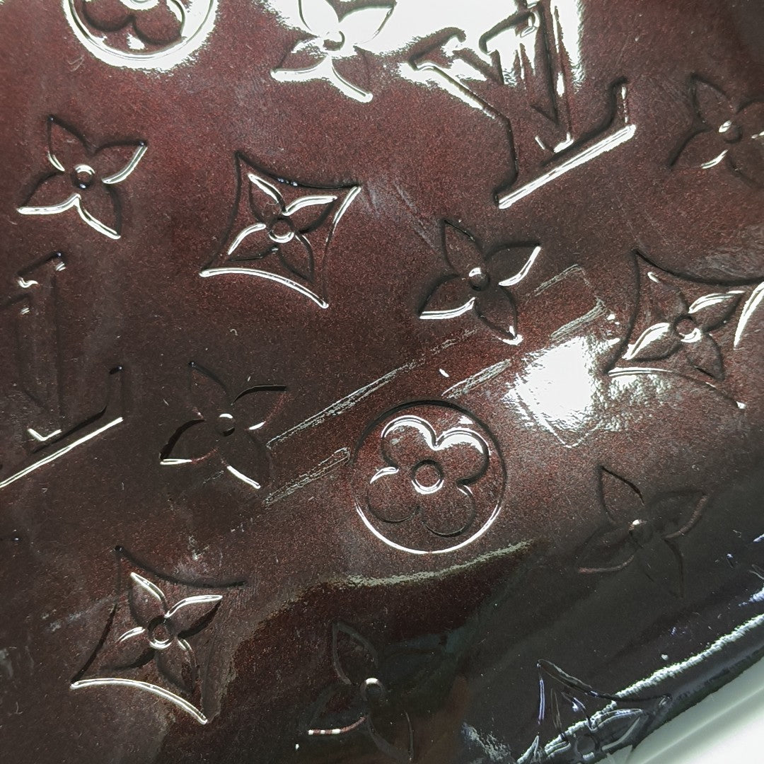 Patent Leather Clutch Red