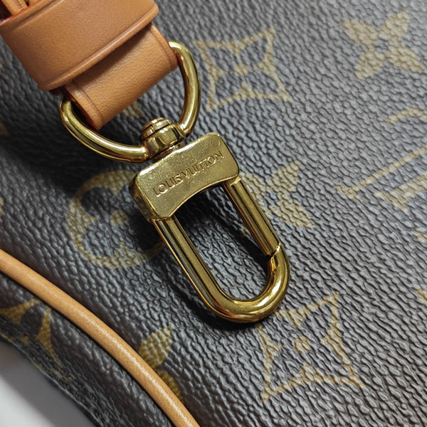 LOOP Monogram Coated Canvas Brown