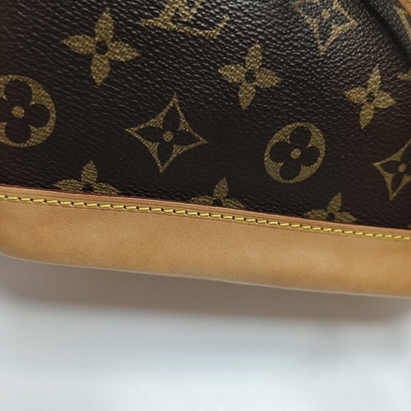 NOÉ BB Monogram Coated Canvas Brown