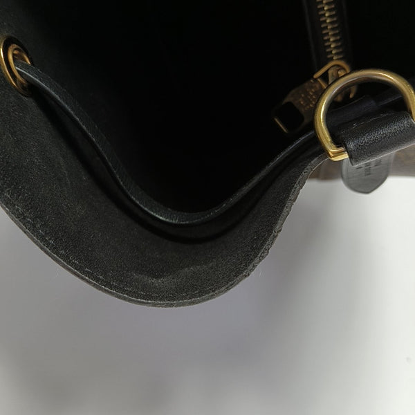 NÉONOÉ MM Monogram Coated Canvas Brown