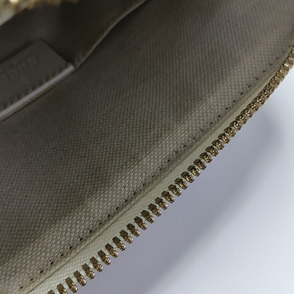 Horsebit 1955 Mini Coated Canvas Beige