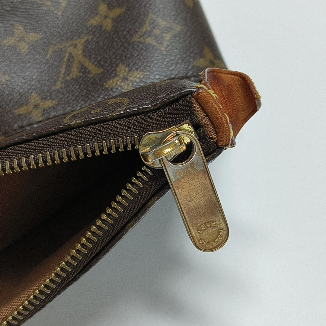 TOTALLY Monogram Coated Canvas Brown