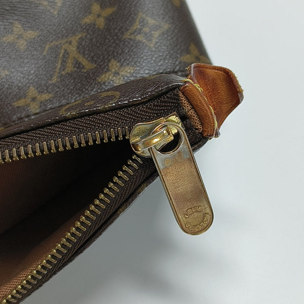 TOTALLY Monogram Coated Canvas Brown
