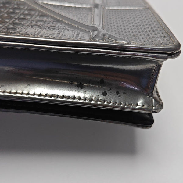 Diorama Cannage Calfskin Silver