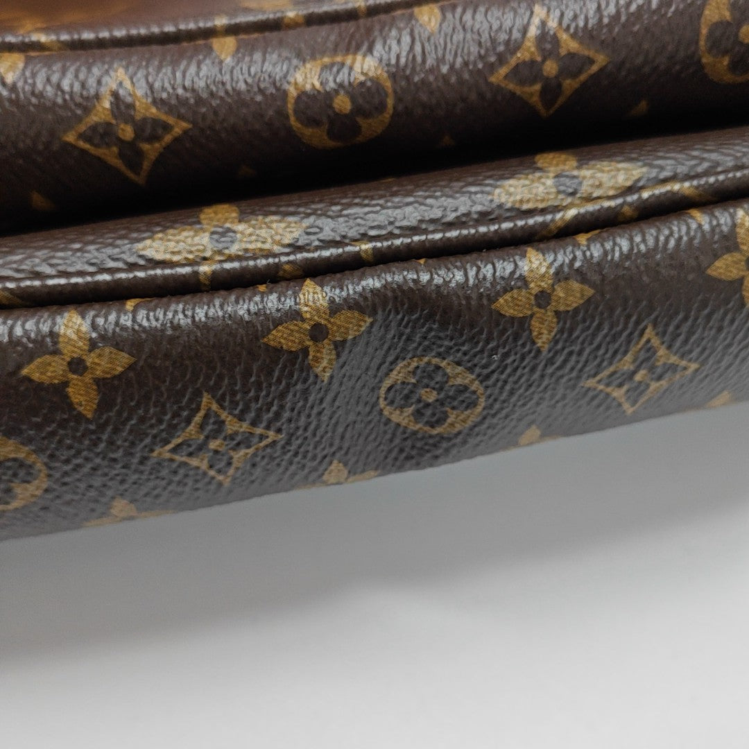 MULTI Monogram Coated Canvas Brown