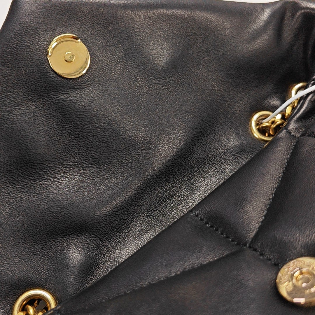 PUFFER Quilted Lambskin Black