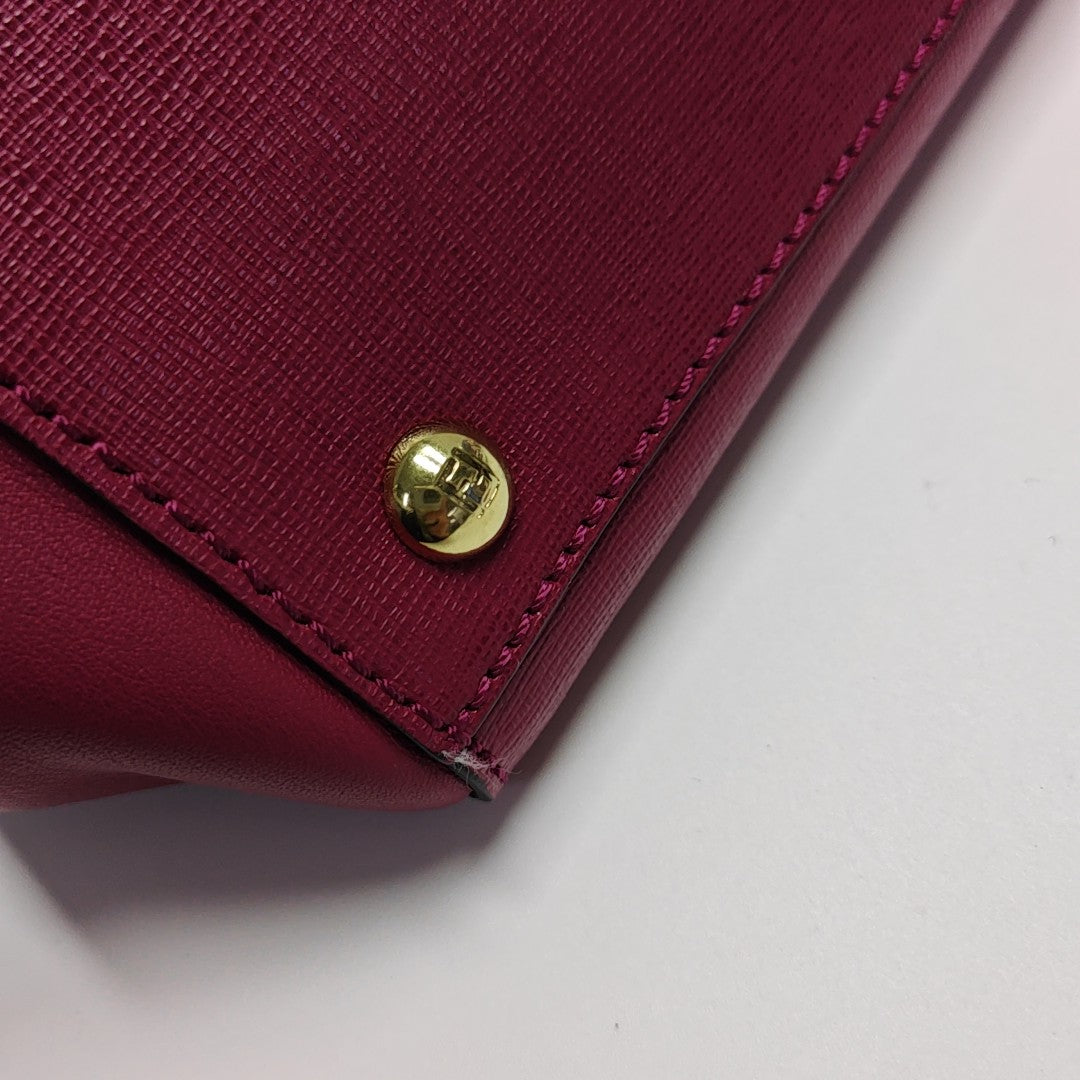 2 Jours Medium Calfskin Purple