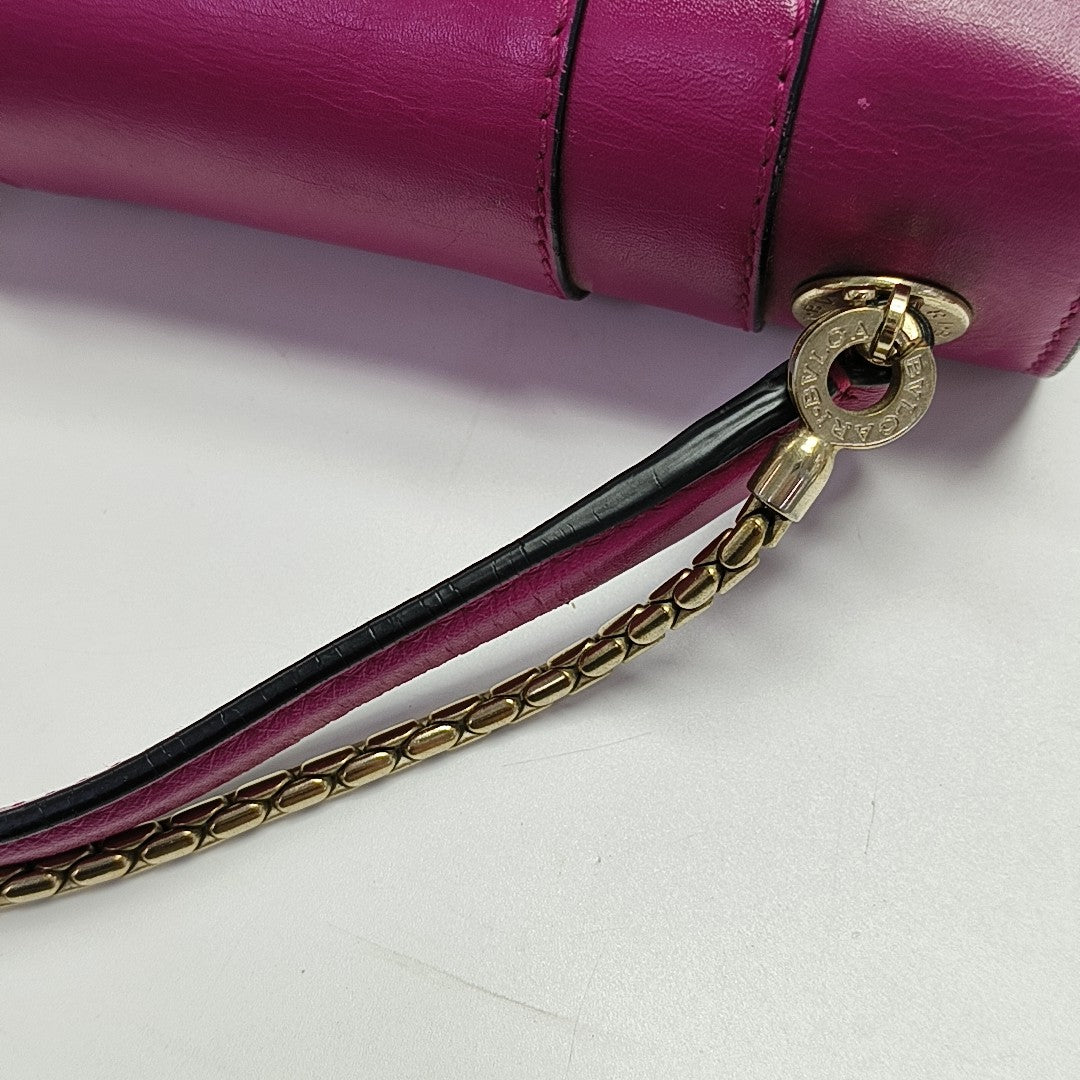 SERPENTI FOREVER Small Calfskin Red