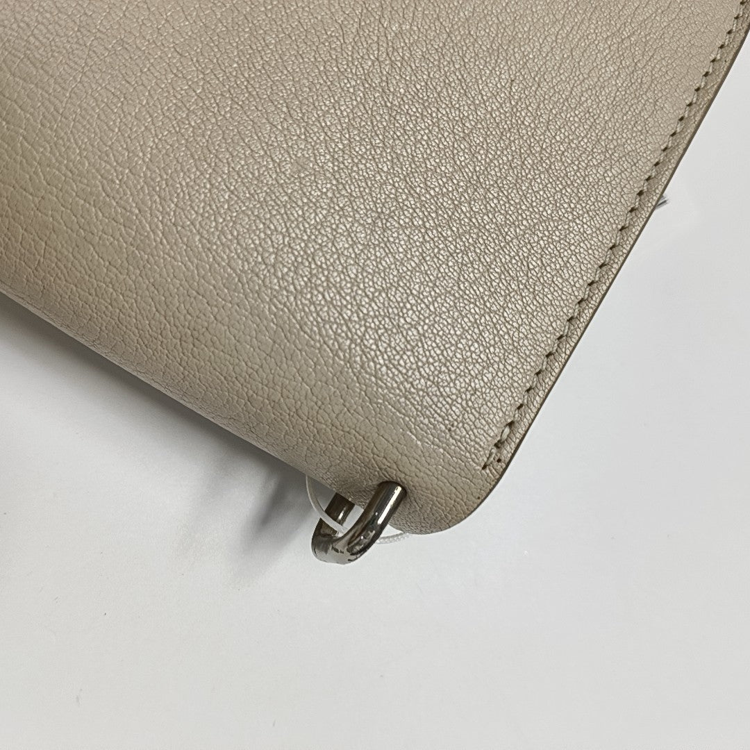 D-Ring Calfskin Beige