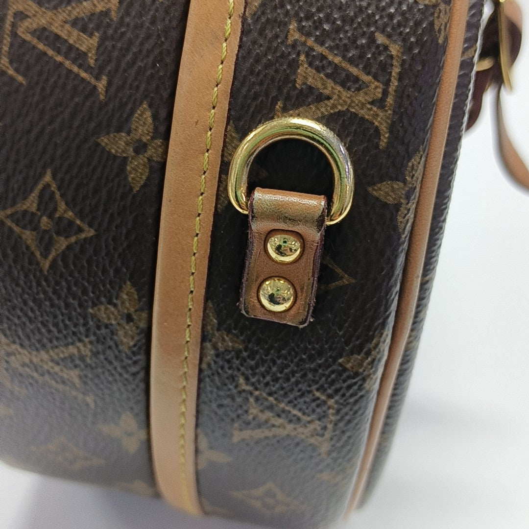 BOITE CHAPEAU PM Monogram Coated Canvas Brown