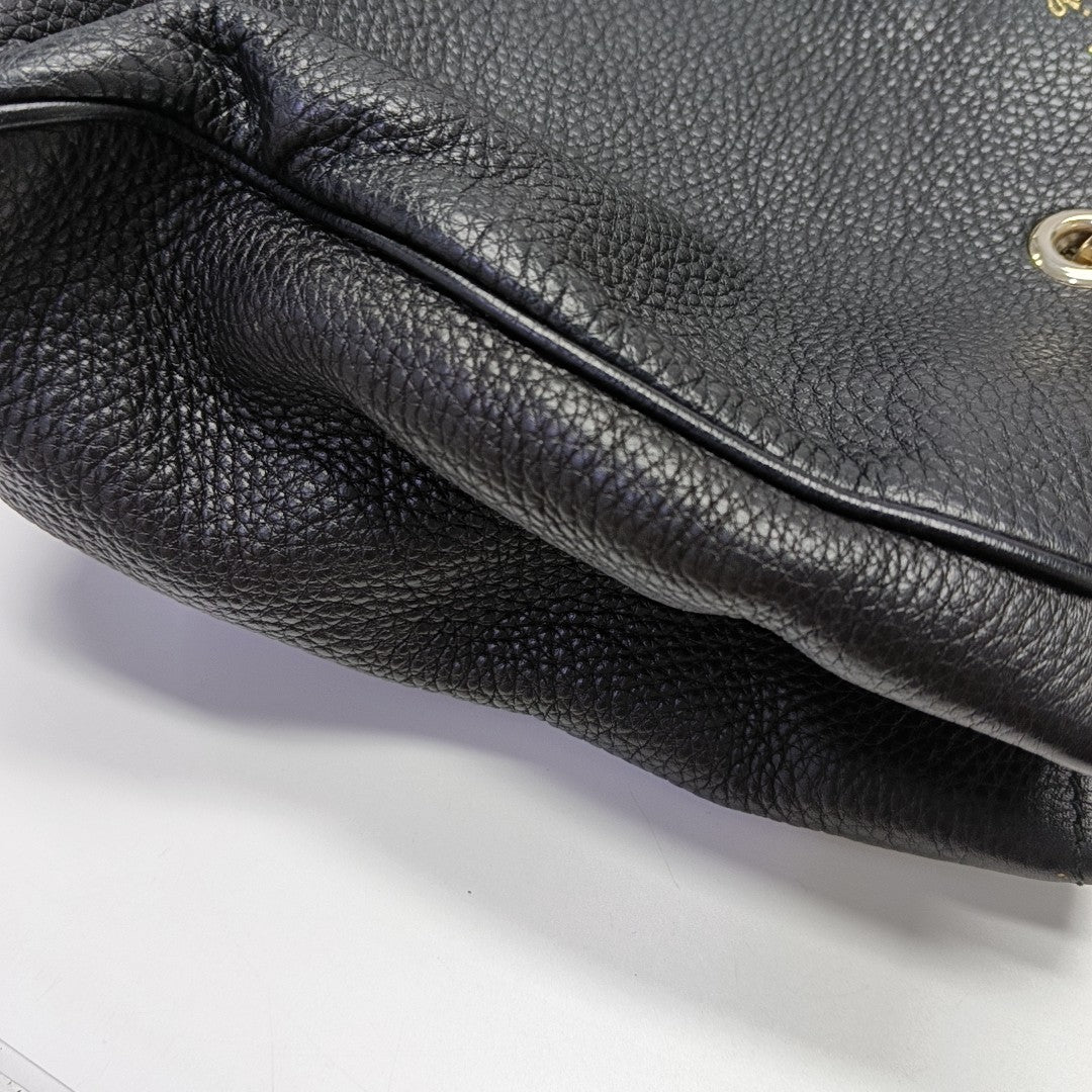 Bamboo 1947 Medium Calfskin Black