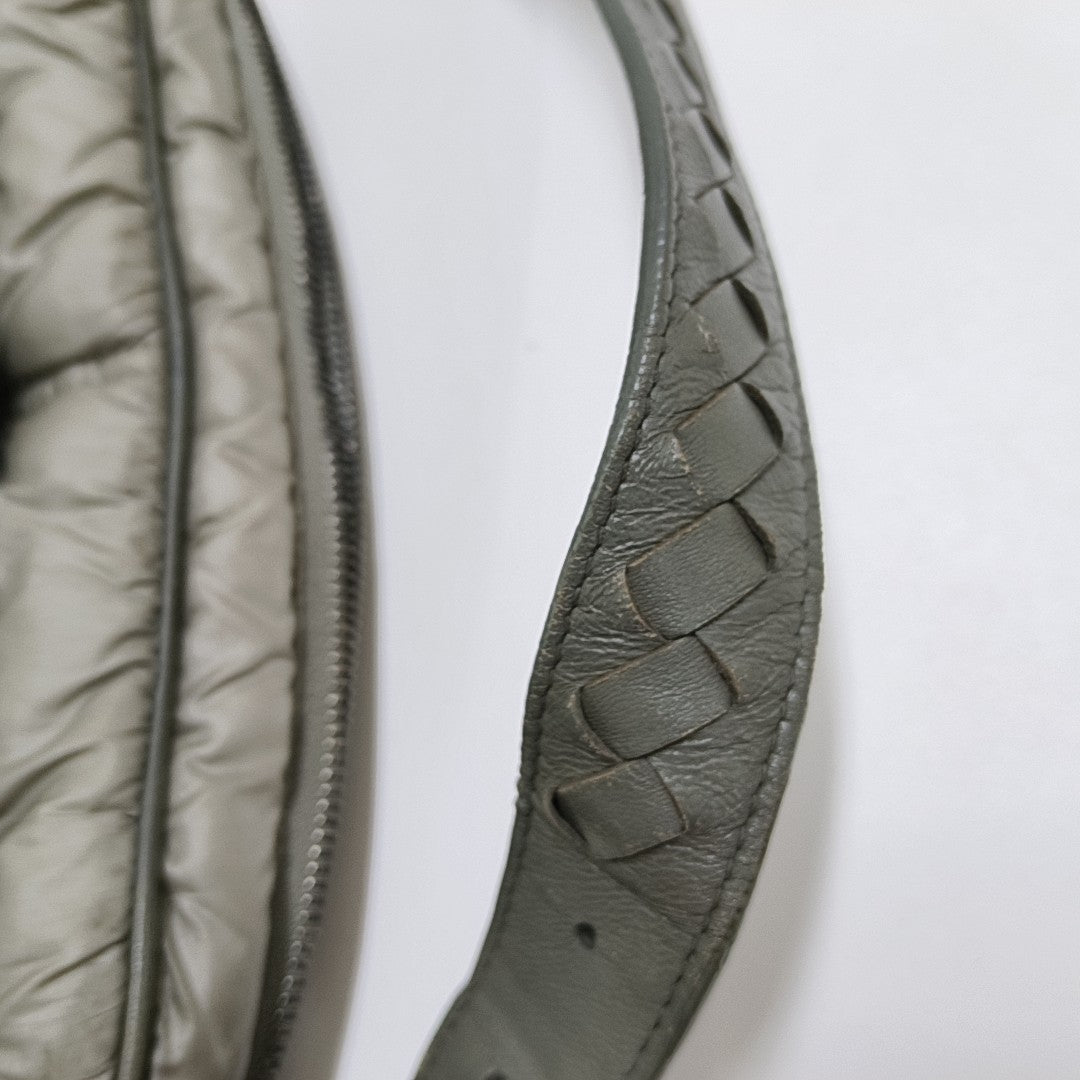 Quilted Nylon Gray